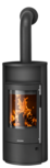 Wood stove Polar Neo 8 Steel black