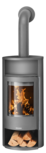 Wood stove Polar Neo 8 Steel grey