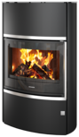 Wood stove Feras W+ Steel black