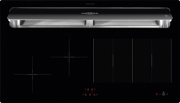 FlexX-induction hob with integrated cook top extractor KXI 1092 Basic-PLUS recirculating air KXI 1092 circulation air