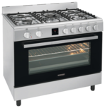 Stationary freestanding cooker and oven FZE 1599 FZE 1599, Edelstahl Erdgas