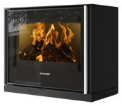 Wood stove Ziva steel black
